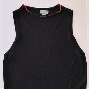 Talora Black Sleeveless Top